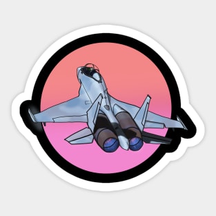 Thicc SU-35 Sticker